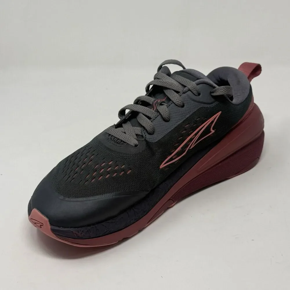 Altra Paradigm 5 Running Shoes Womens 11 Gray Coral Mesh Minimalist Sneakers